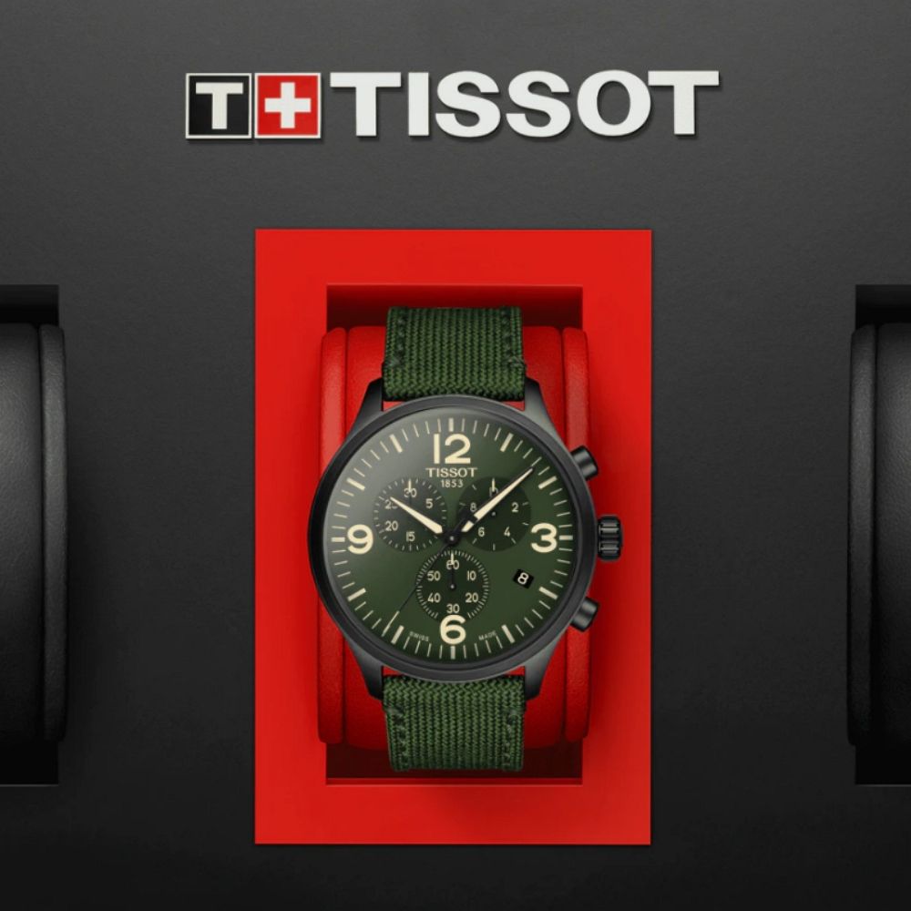 TISSOT 天梭 韻馳XL三眼計時腕錶 雙11 特惠 T1166173709700