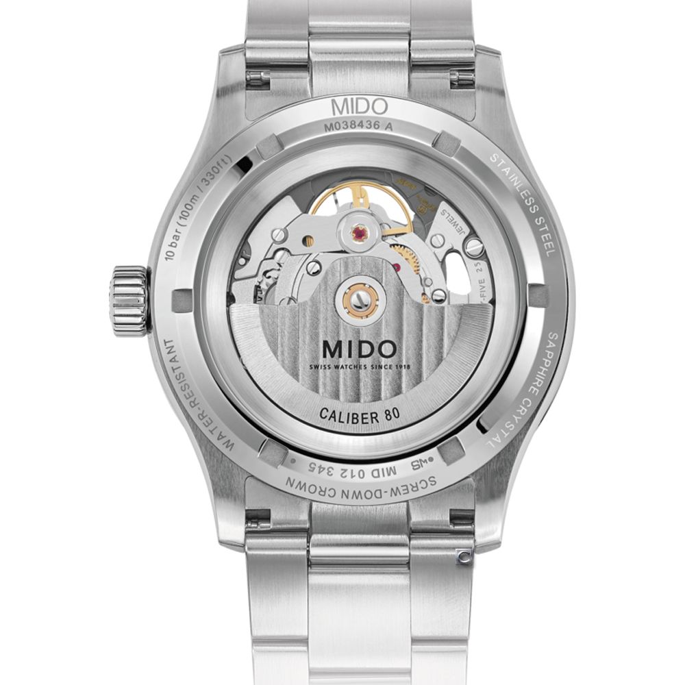 MIDO 美度 Multifort Skeleton Vertigo 鏤空機械錶-M0384361106100/42mm