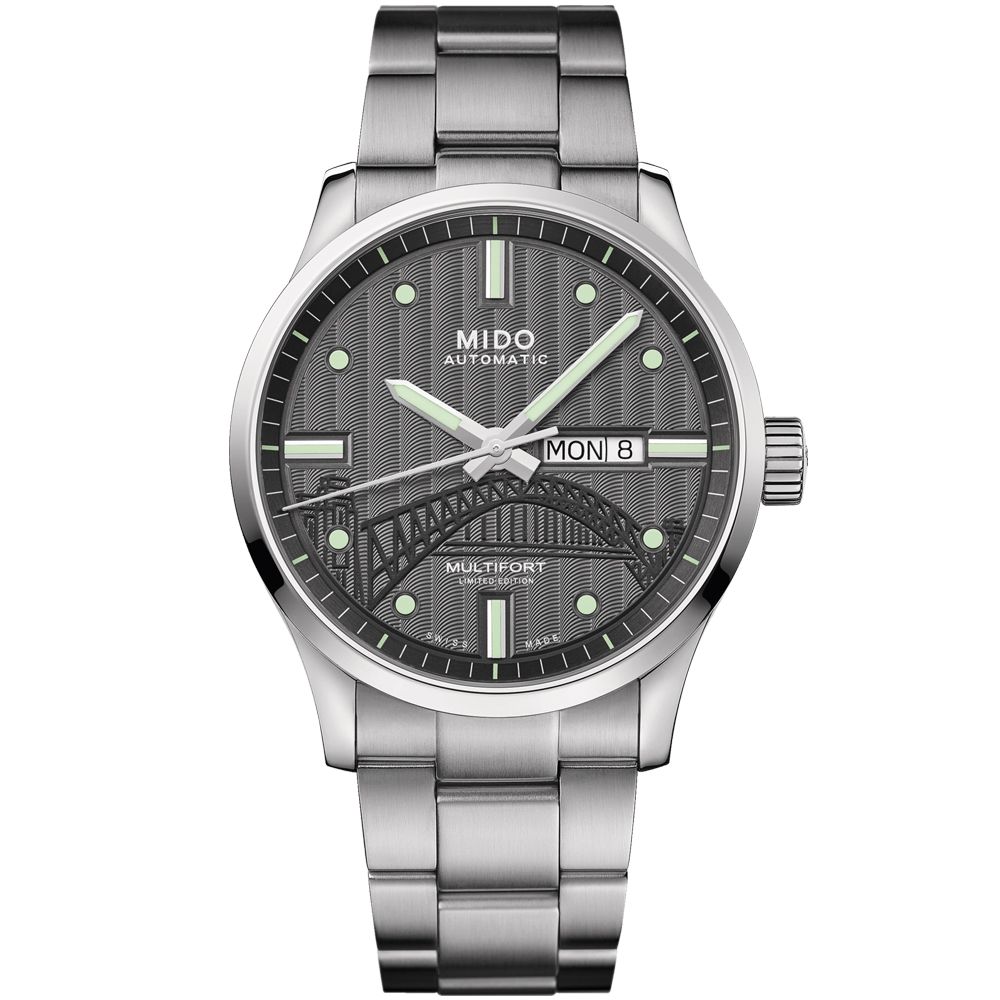 MIDO 美度 MULTIFORT 先鋒系列 20周年紀念 機械腕錶 雙11 特惠 42mm / M0054301106181