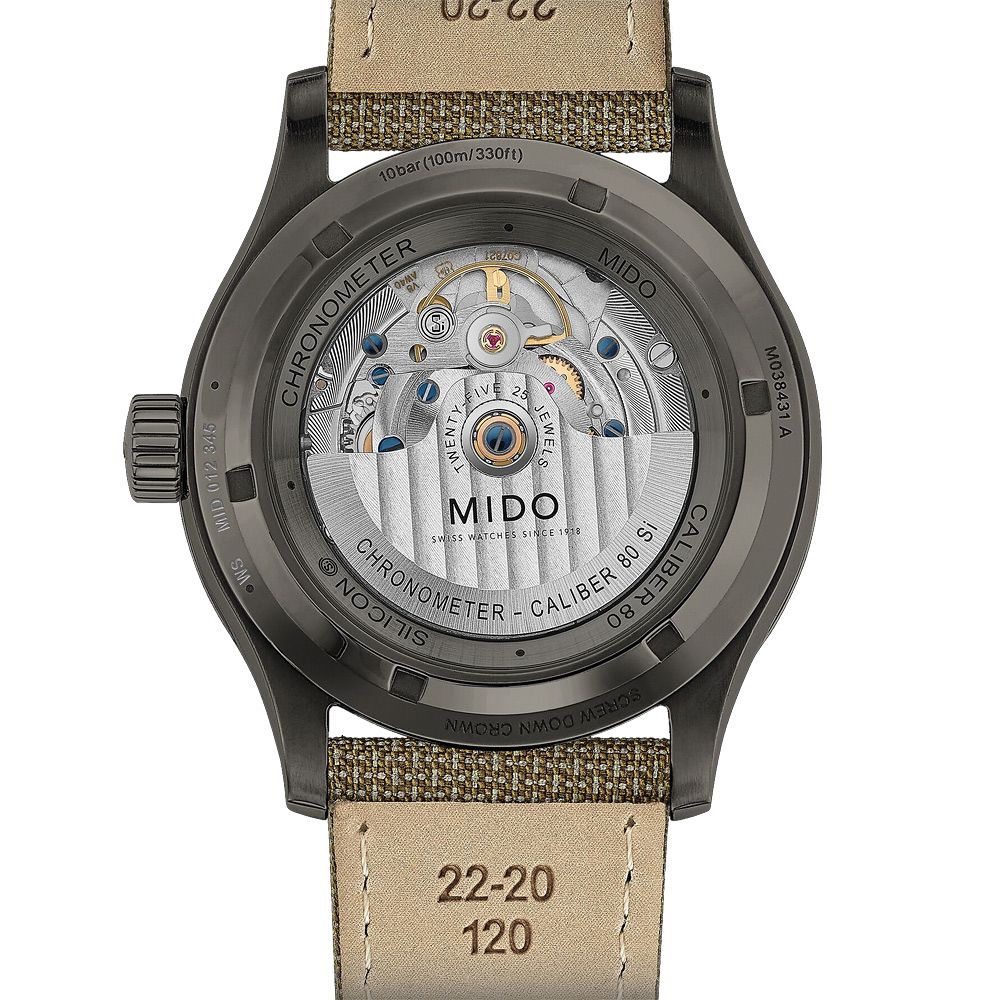 MIDO 美度 Multifort Chronometer 先鋒系列 天文台認證機械錶-42mm M0384313709100