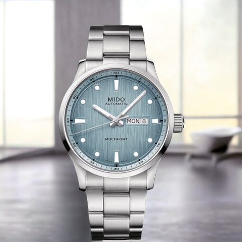 MIDO 美度錶 Multifort 先鋒系列 M FREEZE 機械腕錶-42mm M0384301104100
