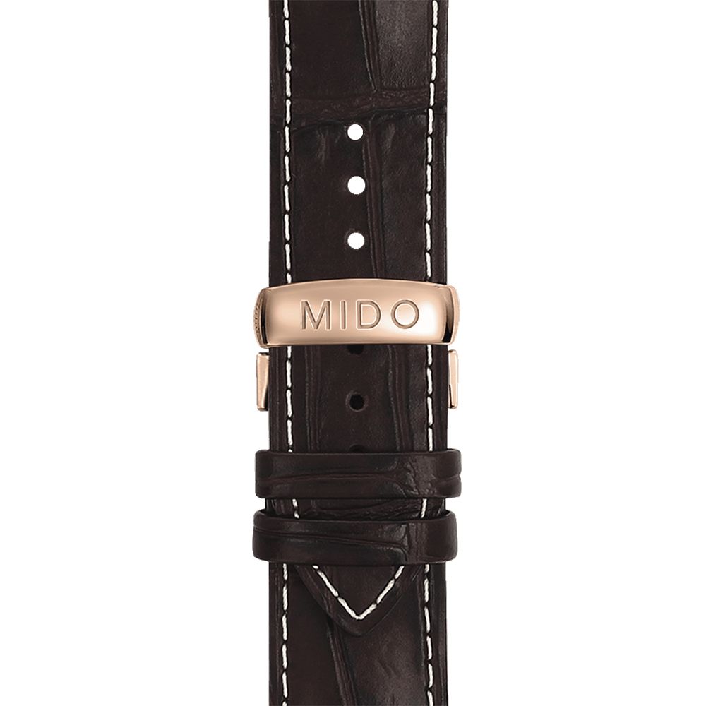 MIDO 美度 Multifort 經典 大三針機械錶-M0054303603180