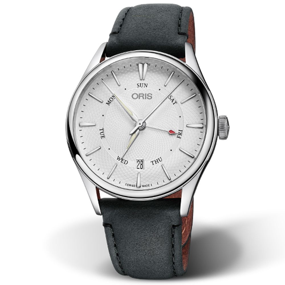 ORIS 豪利時 Artelier系列 日期顯示機械腕錶 雙11 特惠 40mm/0175577424051-0752134FC