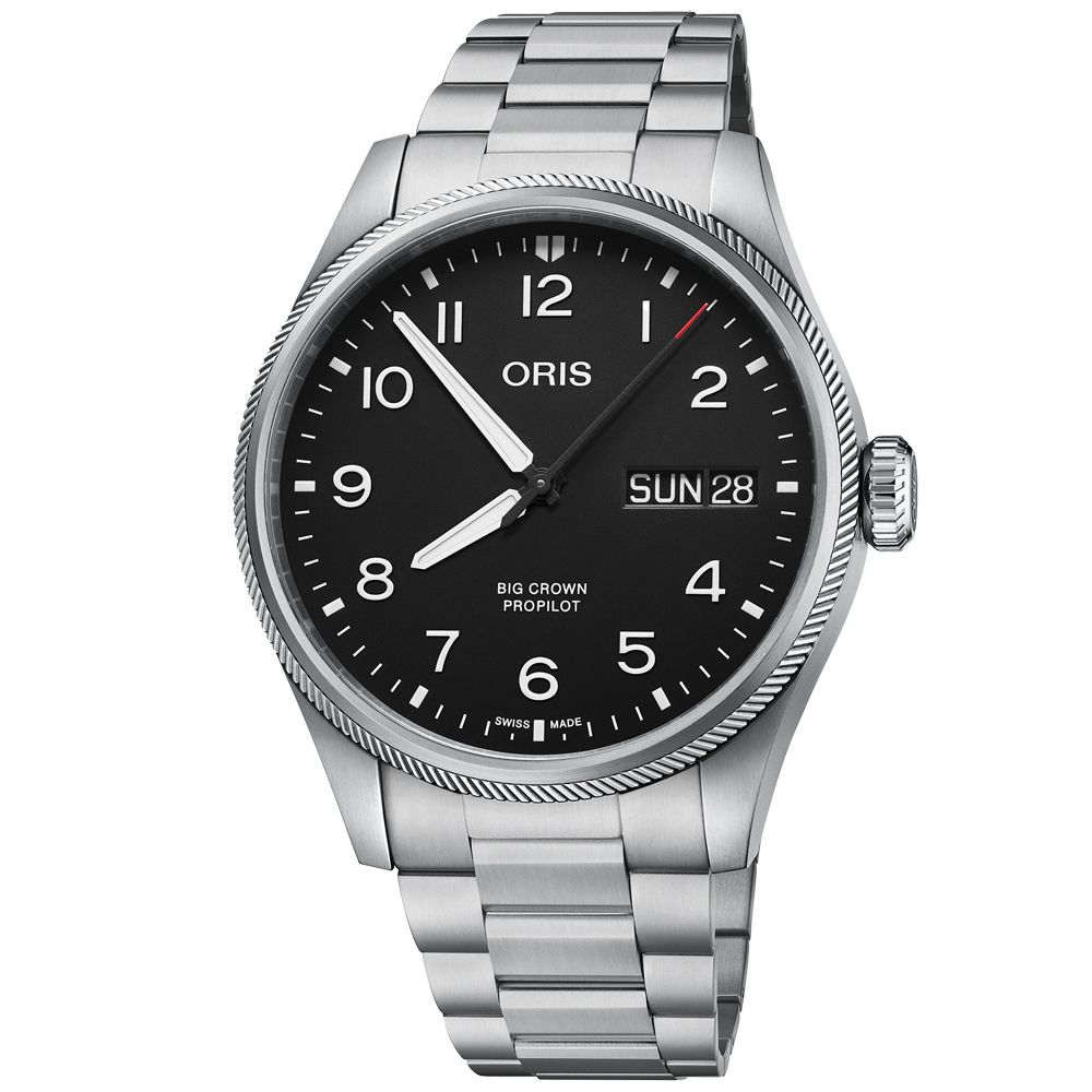 ORIS 豪利時 Big Crown系列 ProPilot 飛行機械腕錶 雙11 特惠 44mm/0175277604164-0782208