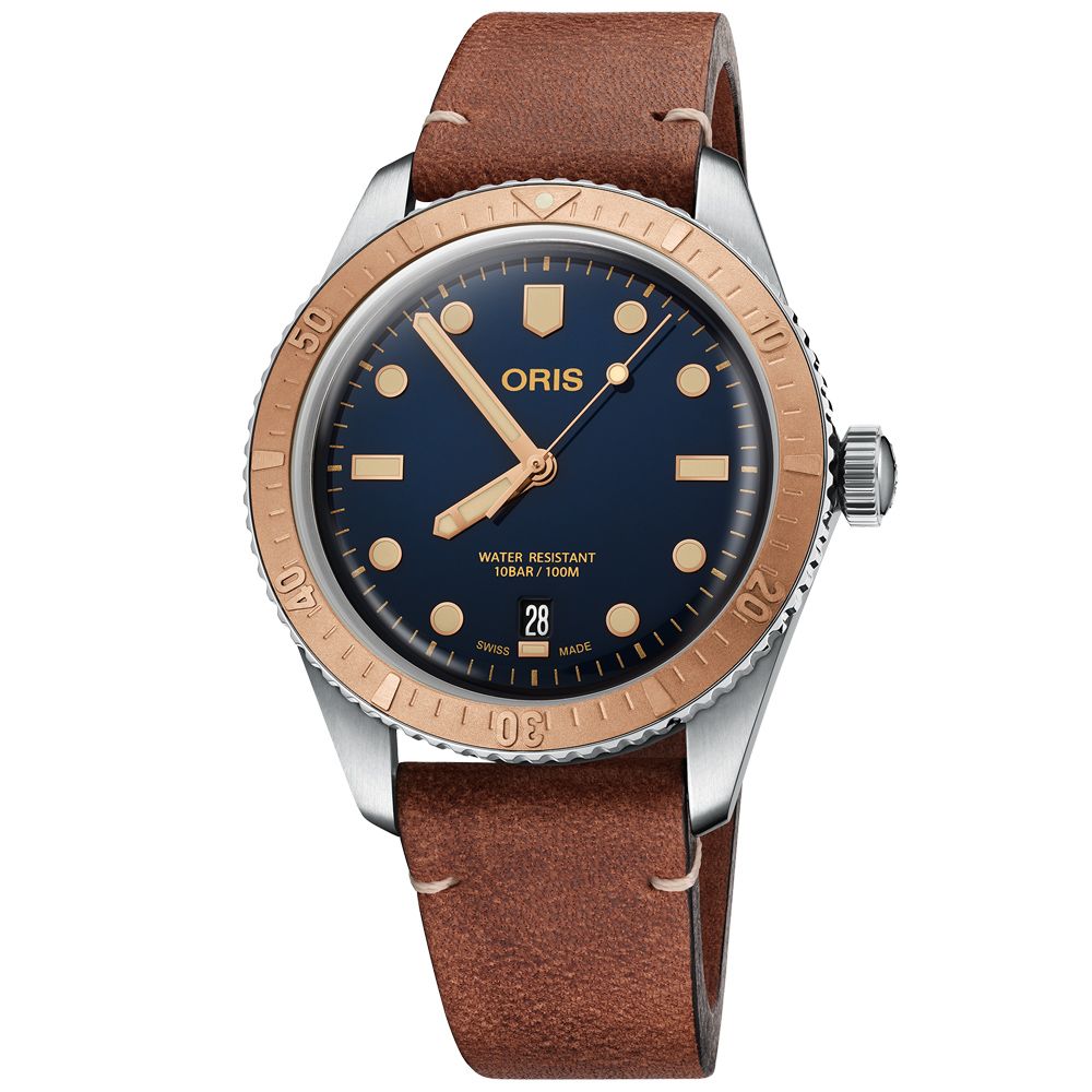 ORIS 豪利時 Divers Sixty-Five系列 1965復刻 潛水機械腕錶 雙11 特惠 40mm/0173377074355-0752045