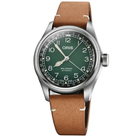 ORIS 豪利時 Big Crown系列 Cervo Volante 聯名機械腕錶 雙11 特惠 38mm/0175477794067-Set