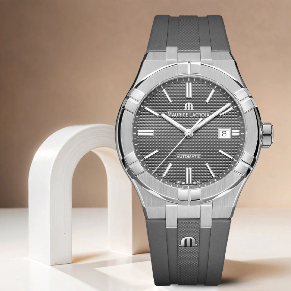 Maurice Lacroix 艾美 AIKON 日期機械錶-42mm AI6008-SS000-230-2