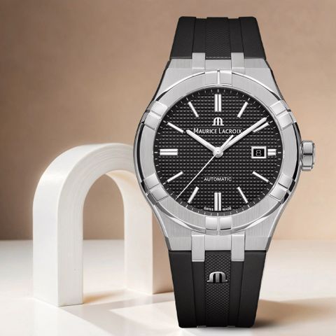 Maurice Lacroix 艾美錶 AIKON 日期機械錶-42mm(AI6008-SS000-330-2)