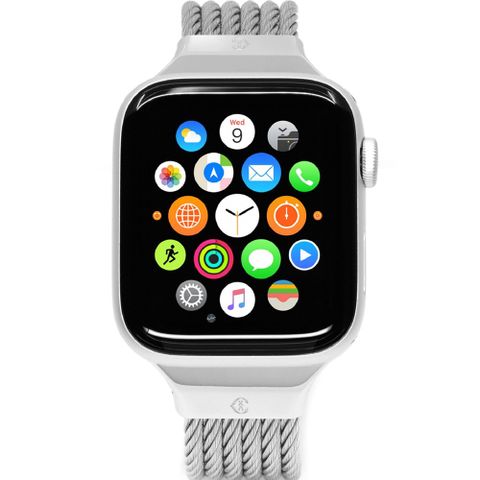 CHARRIOL 夏利豪 Apple Watch 錶帶 42/44/45mm適用 鋼索錶帶(不含手錶)
