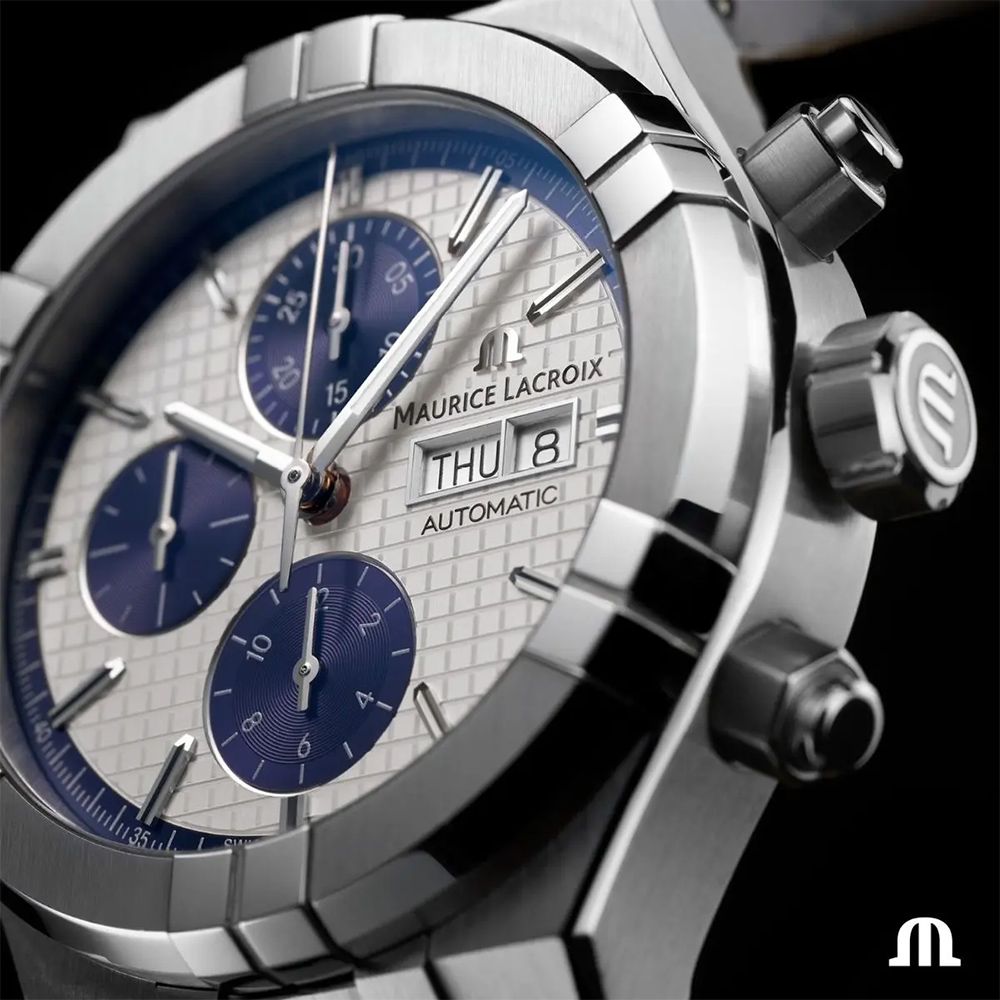 Maurice Lacroix 艾美 錶 AIKON 200米計時機械錶-43mm AI6038-SS002-131-1