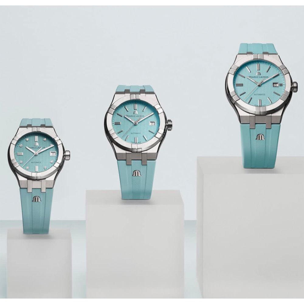 Maurice Lacroix 艾美 錶 AIKON 全球限量 夏日特別版機械錶 套錶-42mm AI6008-SS00F-431-C