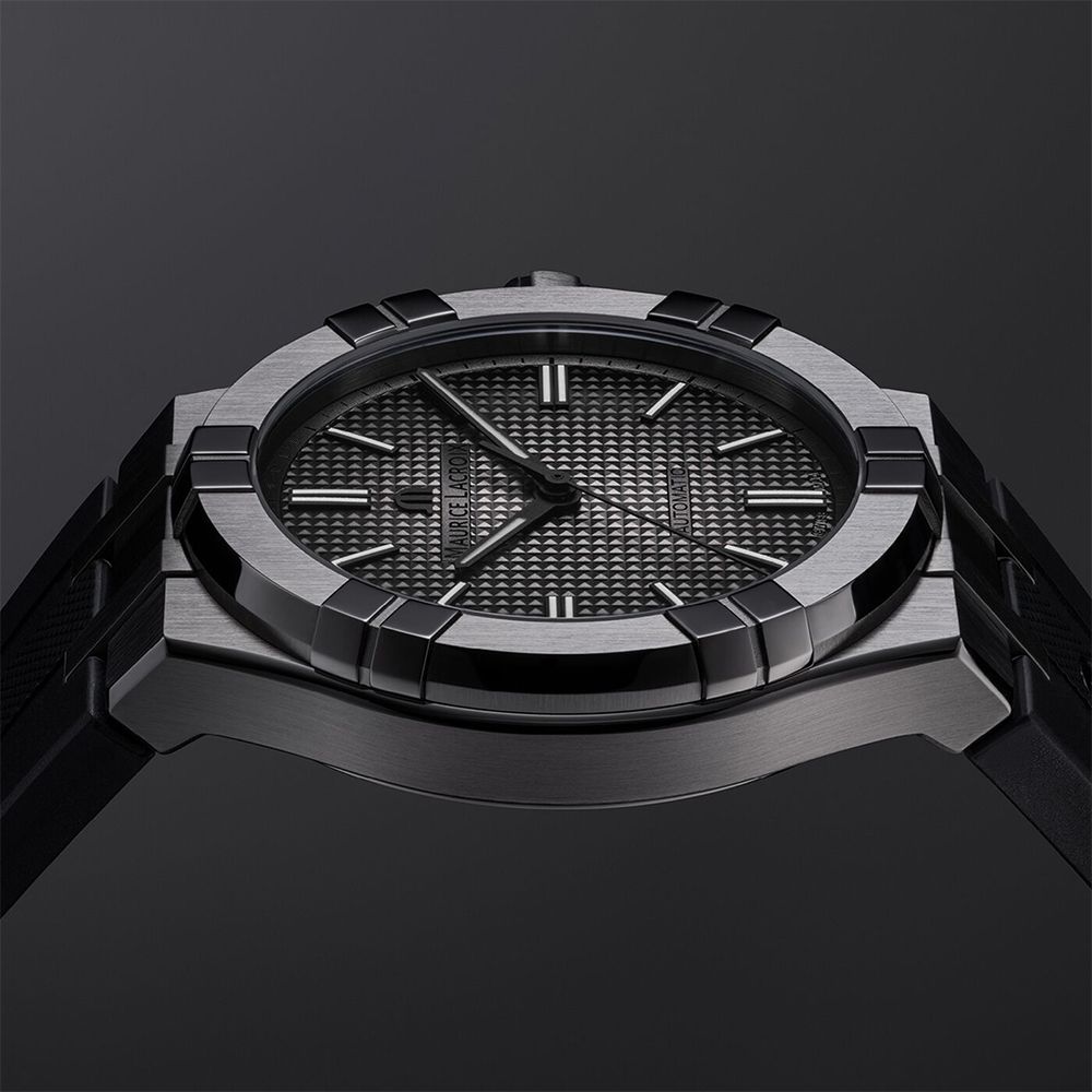 Maurice Lacroix 艾美  錶 AIKON PVD 限量200米機械錶-鐵灰/42mm