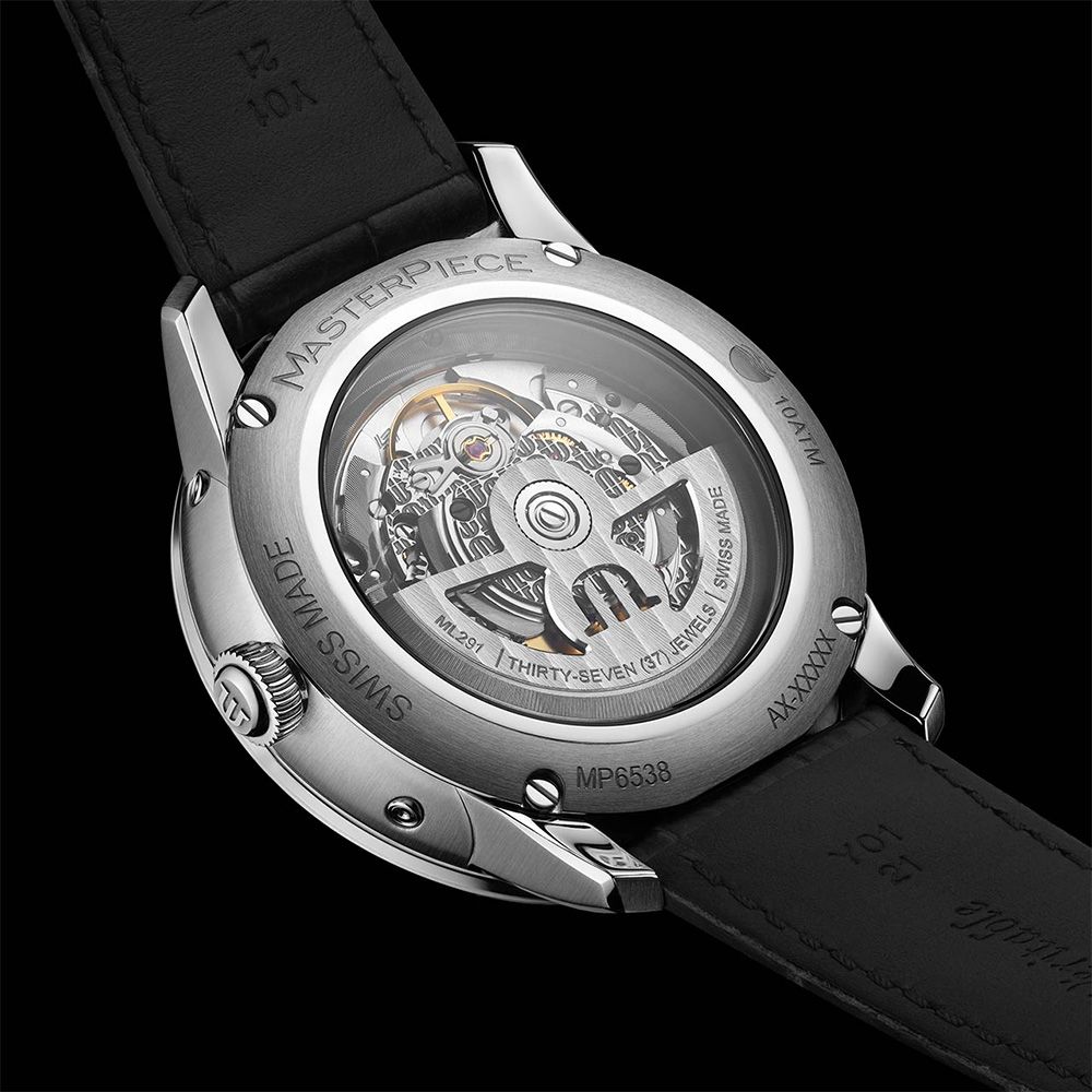 Maurice Lacroix 艾美 Masterpiece 三逆跳雙時區機械錶 MP6538-SS001-310-1