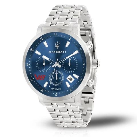MASERATI 瑪莎拉蒂 GT系列藍面計時腕錶44mm(R8873134002)