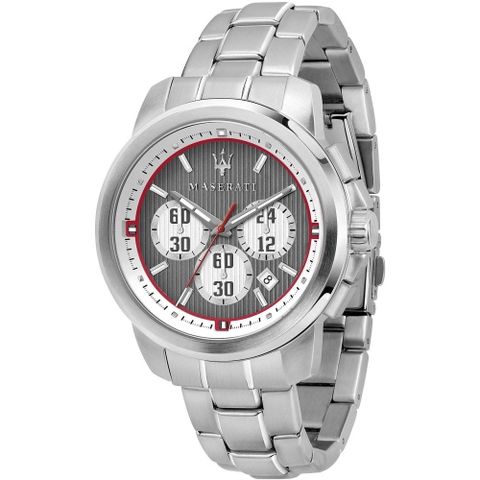 【MASERATI TIME】瑪莎拉蒂/ACTIVE POLO三眼計時腕錶R8873637003