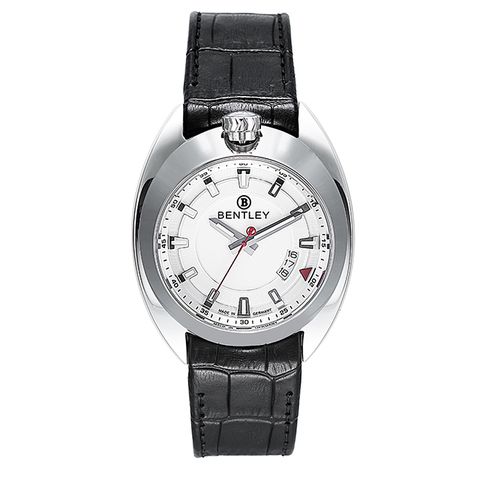 【Bentley 賓利】ROAD CAPTAIN系列 經典不銹鋼手錶( 銀面 / 黑 BL1682-20001 )