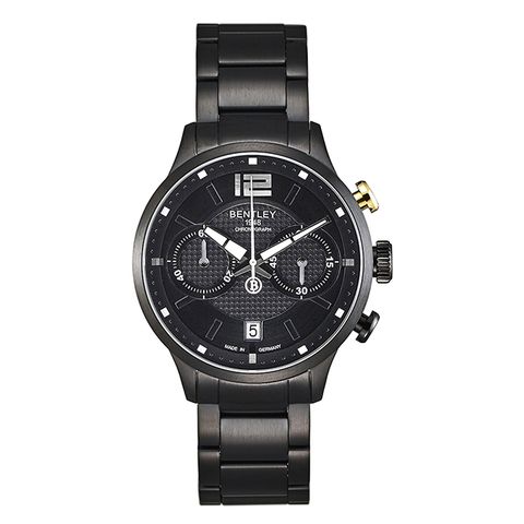 【Bentley 賓利】SKYLINE系列 都會時尚計時手錶( 黑 BL1812-10MBBI)