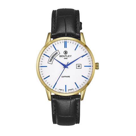 【Bentley 賓利】ELITE CHALLENGE系列 商務手錶( 白面 / 黑 BL1864-10MKWB)