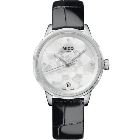MIDO 美度 官方授權經銷商 Rainflower 花雨系列雅緻機械女錶(M0432071611600)