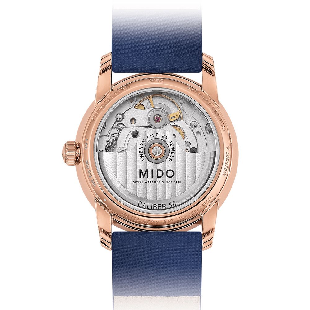 MIDO 美度 Baroncelli 系列砂金石 機械錶 女錶 手錶(M0352073749100)33mm