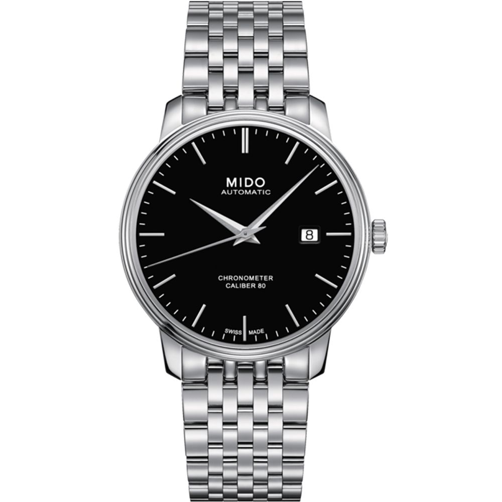 MIDO 美度 Baroncelli III 永恆系列復刻紳士機械錶 男錶 手錶(M0274081105100)40mm