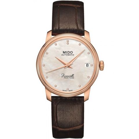 MIDO 美度 官方授權經銷商 Baroncelli 永恆系列復刻機械女錶 M0272073610600