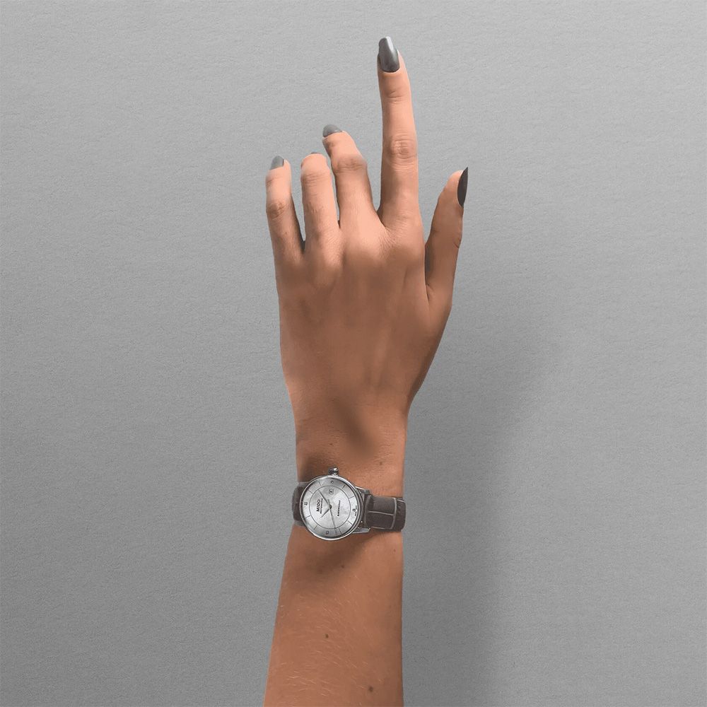 MIDO 美度 Baroncelli 永恆系列 經典漾彩機械鑽石女錶 套錶 M0372071610600