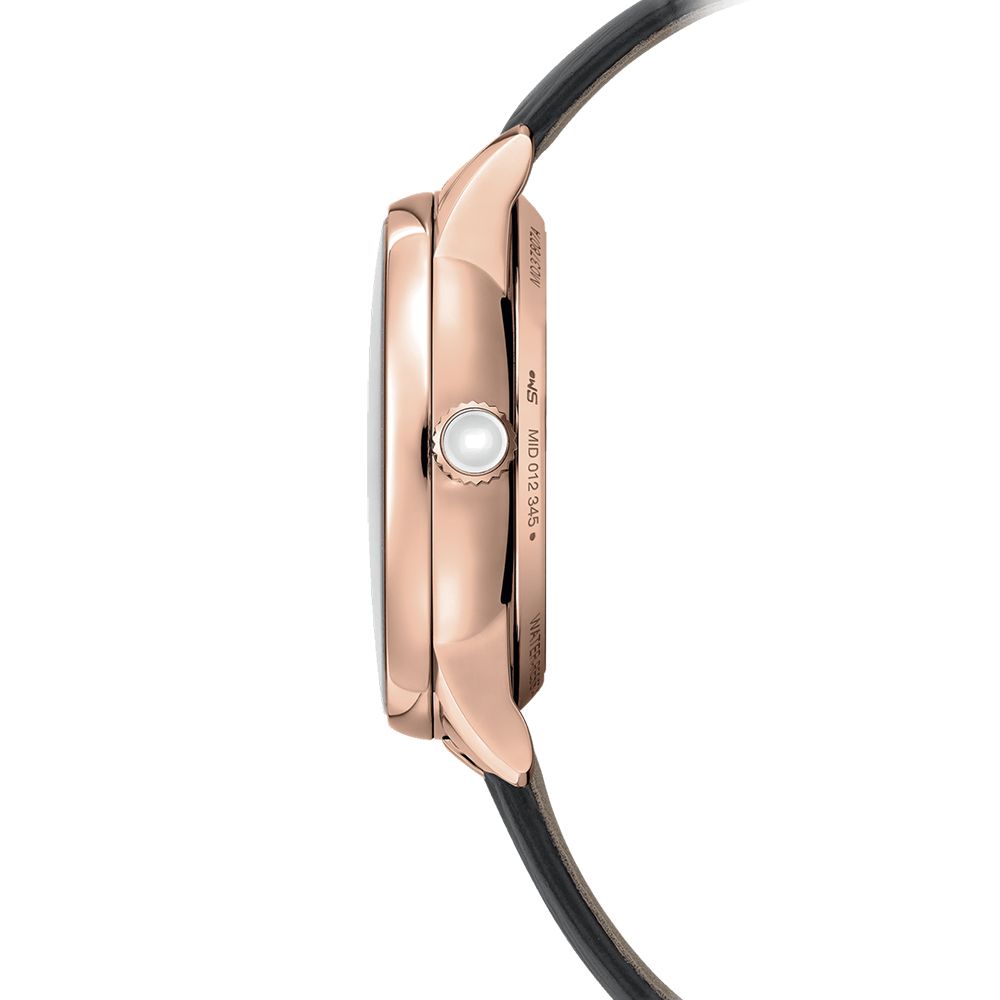 MIDO 美度 Baroncelli 奢華優雅真鑽機械錶 女錶-M0378073603100