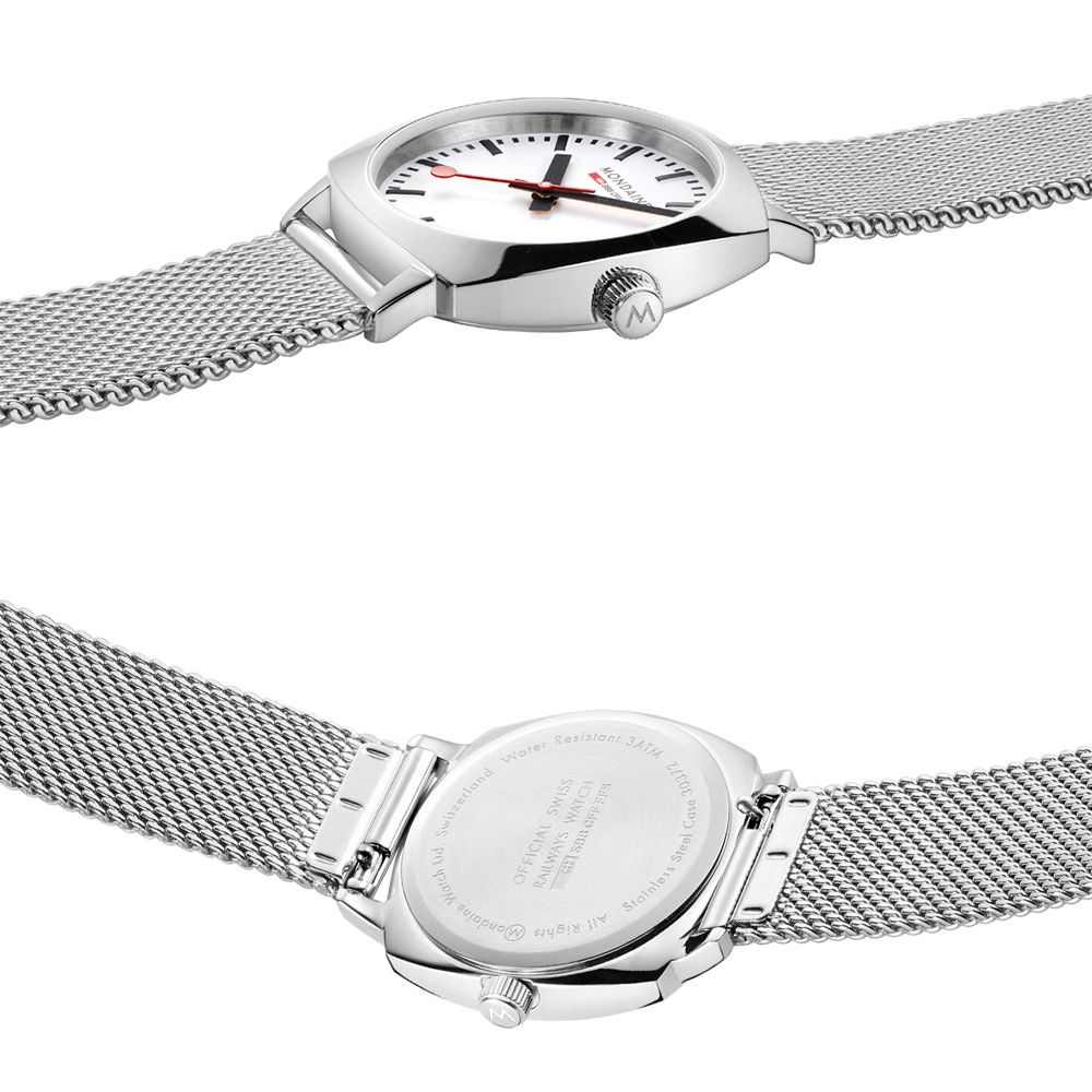 Watch  Water Resistant 3ATMOFFICIAL SWISSRAILWAYS WATCH  FFS30372StainlessSteelMONDAIN