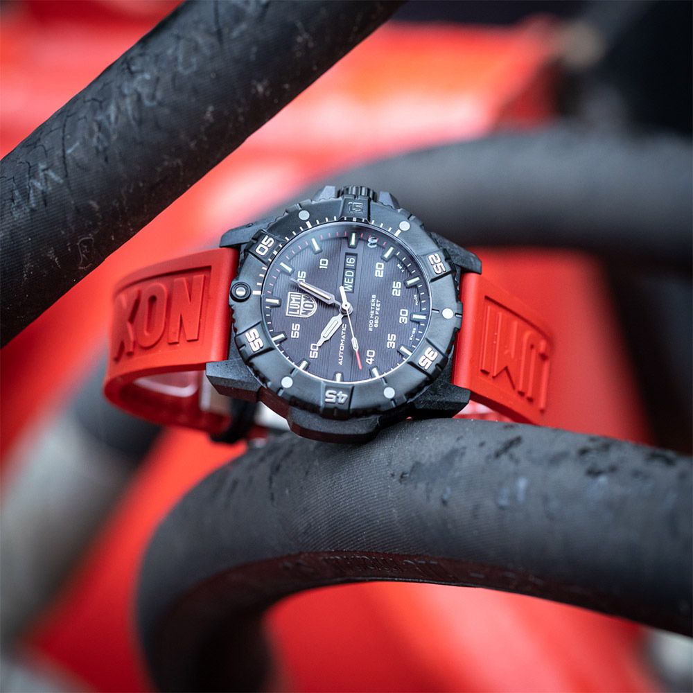 LUMINOX 雷明時 Master Carbon SEA 碳纖維超級海豹自動機械錶/45mm (3875)