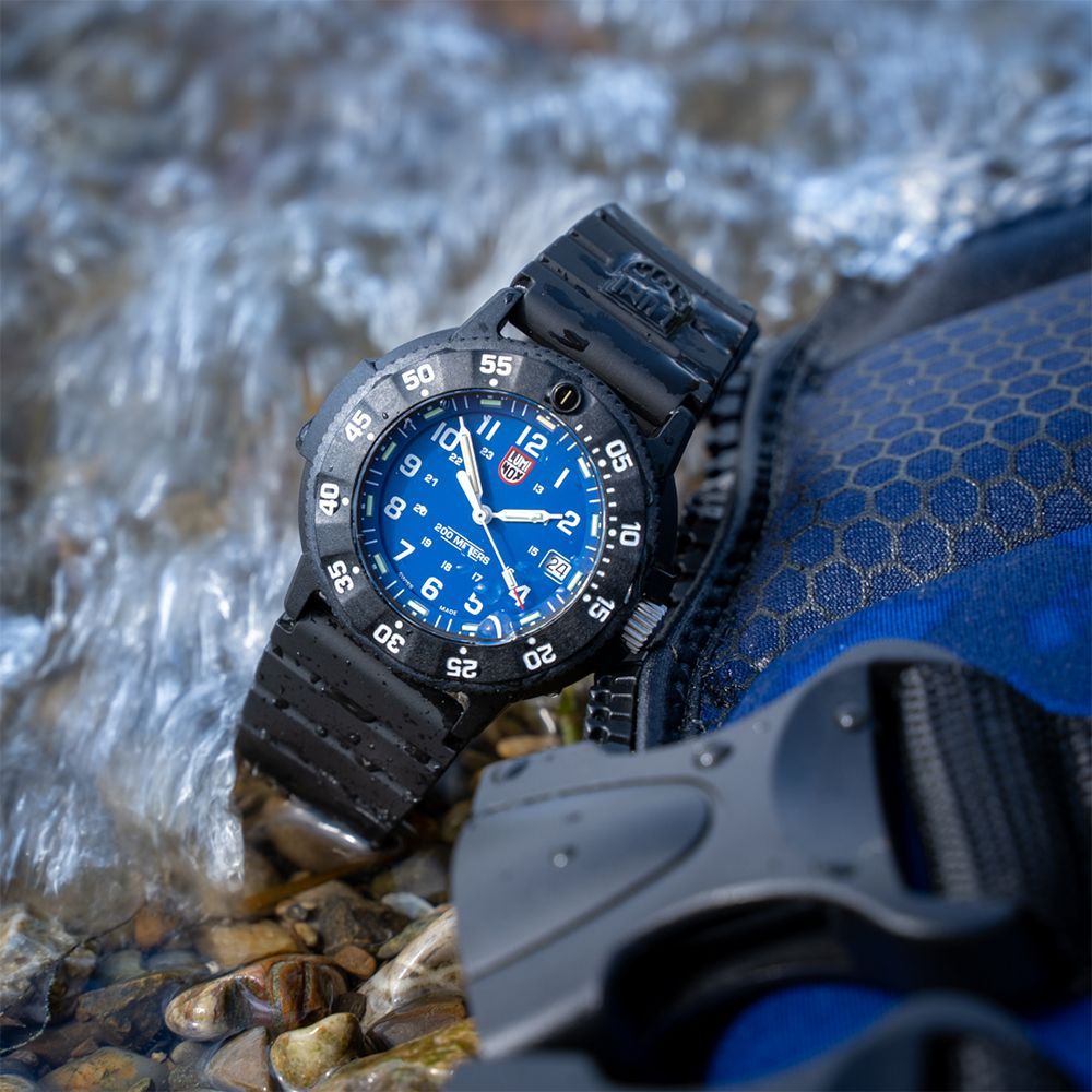 LUMINOX 雷明時ORIGINAL NAVY SEAL海豹突擊隊初代版/ 海軍藍/ 43MM