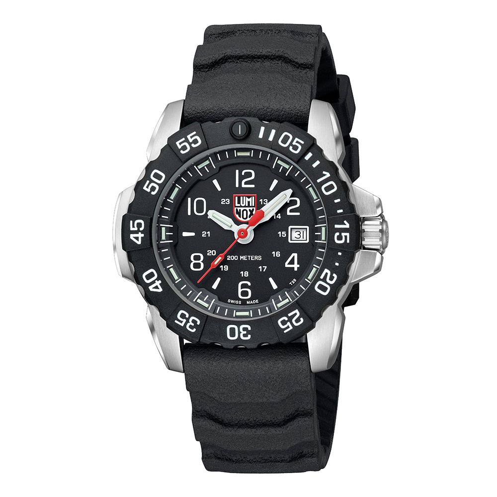 LUMINOX 雷明時 Navy SEAL RSC 海豹鐵漢腕錶-石墨黑/45mm (3251CB)