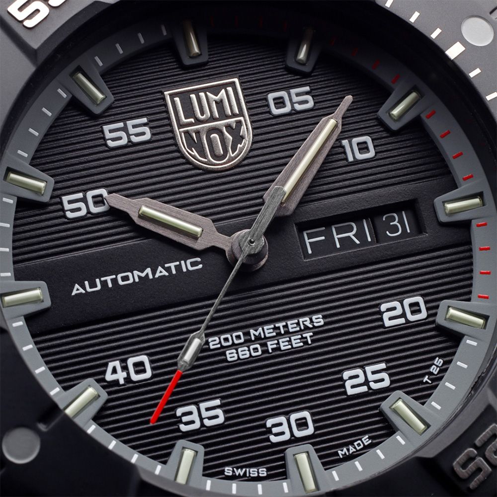 LUMINOX 雷明時 Master Carbon SEAL Automatic 海豹部隊自動機械錶 - 水泥灰 / (3862)