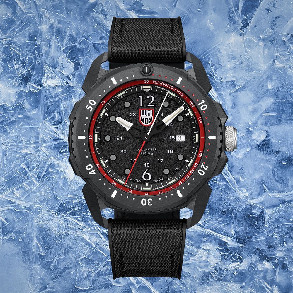 LUMINOX 雷明時  ICE-SAR ARCTIC冰島搜救隊 - 紅x黑 / (1051)