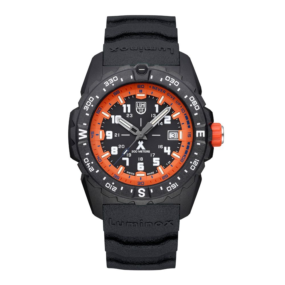 LUMINOX 雷明時  Bear Grylls Mountain貝爾山野腕錶  橘色 / (3739)