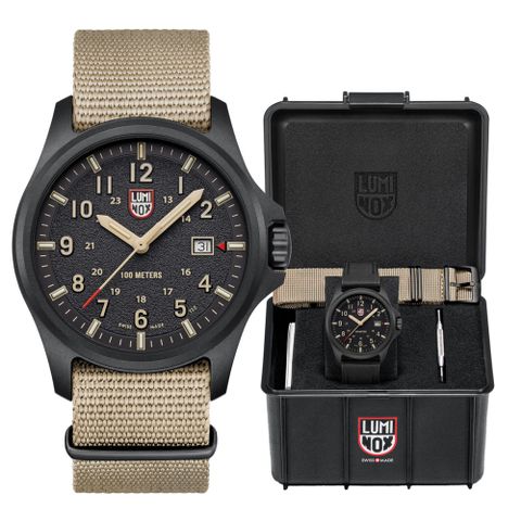 LUMINOX 雷明時 Atacama Field戰場系列腕錶組–沙色1970SET