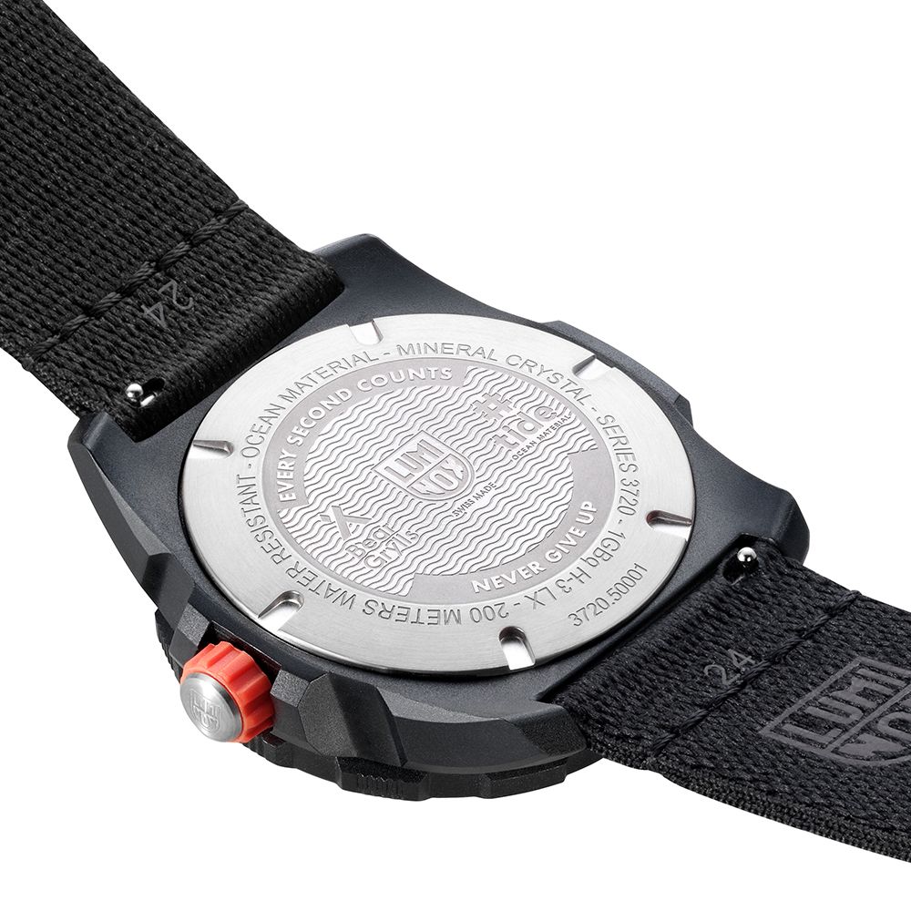 LUMINOX 雷明時 Bear Grylls NO PLANET B貝爾荒野求生腕錶(3722ECO)