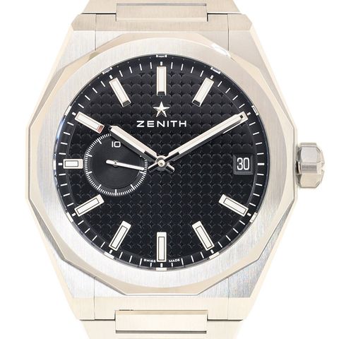 ZENITH 德菲 Skyline 41mm 黑色太陽紋自動腕錶 03.9300.3620/21.I001