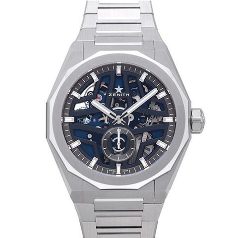 ZENITH 真力時 真力時 DEFY SKYLINE SKELETON 八邊形鏤空藍面鍊帶腕表(03.9300.3620/79.I001)x41mm