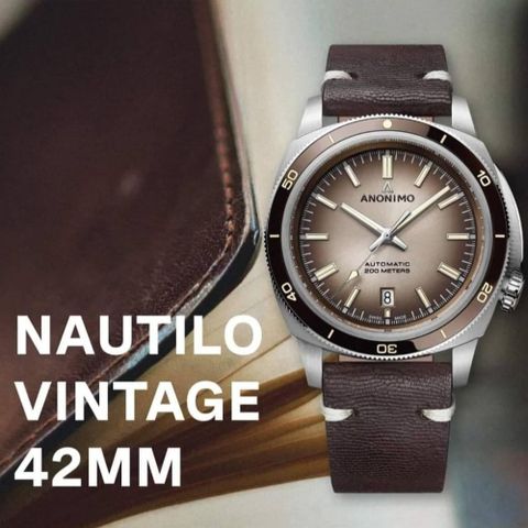 Anonimo NAUTILO Classic 皇家海軍機械錶-AM-5019.17.105.I02