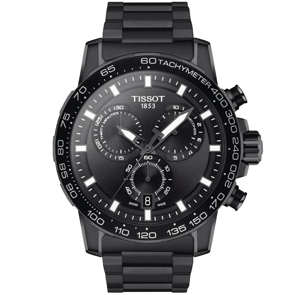 TISSOT 天梭   官方授權 SUPERSPORT CHRONO 三眼計時手錶/45.5mm/T1256173305100