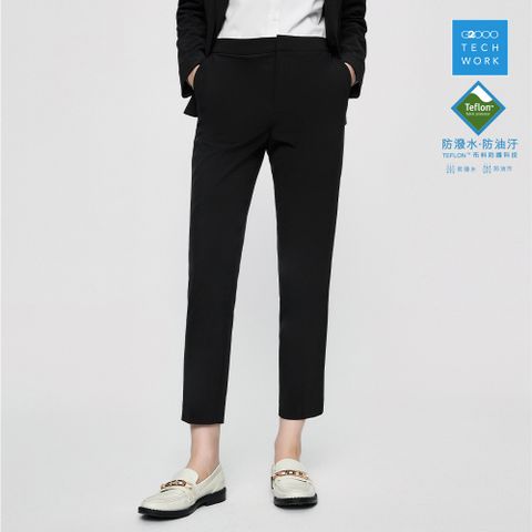 【G2000】商務鐵氟龍處理平紋套裝褲-黑色
