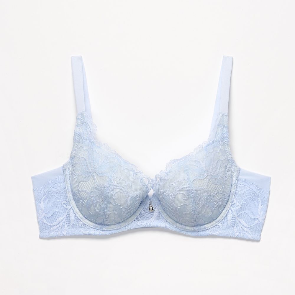 Wacoal 華歌爾 Good Fit 美胸記形系列 C90.DE70-85罩杯內衣(冰河藍)-NB4506D6