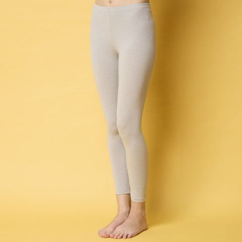【WACOAL華歌爾】健康蘭姿系列 M-LL保暖長褲(銀杏灰)-LB296023FL