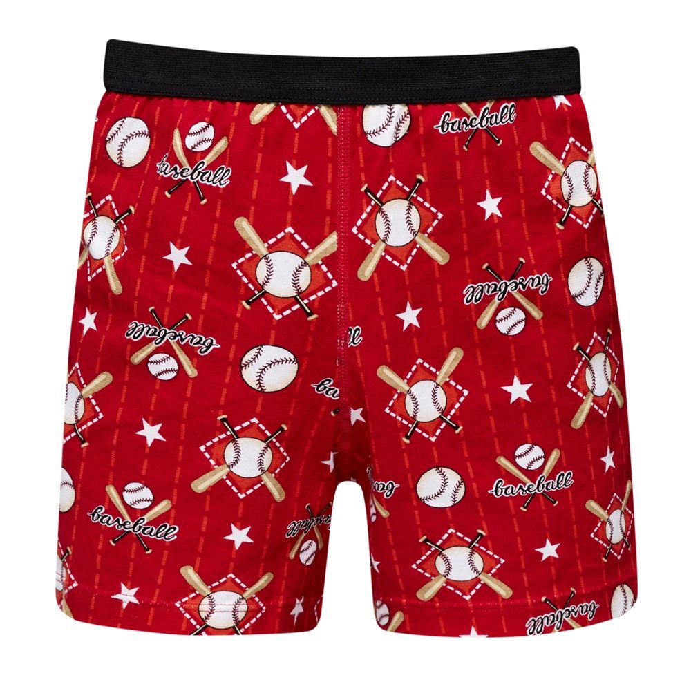 Mr. DADADO 【Mr.DADADO】野球傳奇 140-160男童內褲(紅) 品牌推薦-舒適寬鬆-GCQ317RS