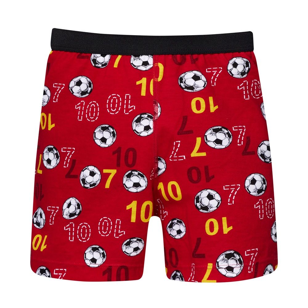 Mr. DADADO 【Mr.DADADO】王牌SOCCER 110-130男童內褲(紅) 品牌推薦-舒適寬鬆-GCQ325RS