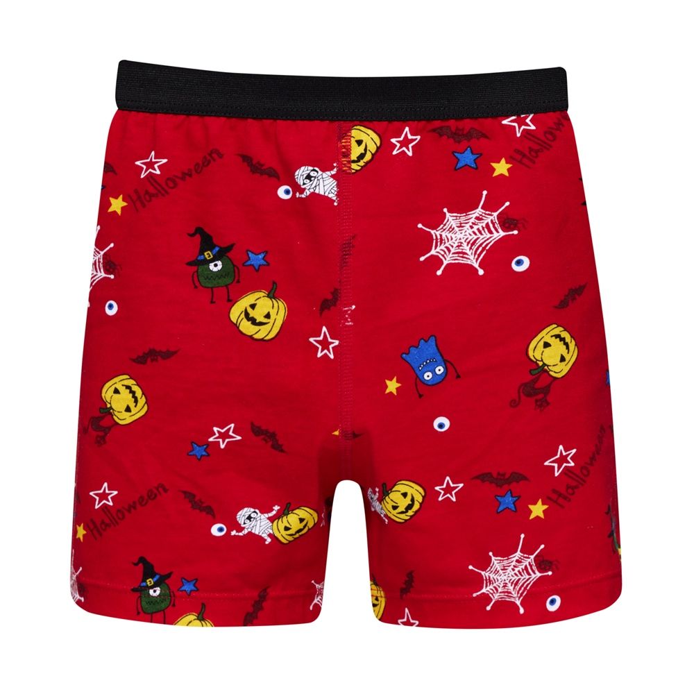 Mr. DADADO 【Mr.DADADO】HAPPY HALLOWEEN 110-130男童內褲(紅) 品牌推薦-舒適寬鬆-GCQ341RS