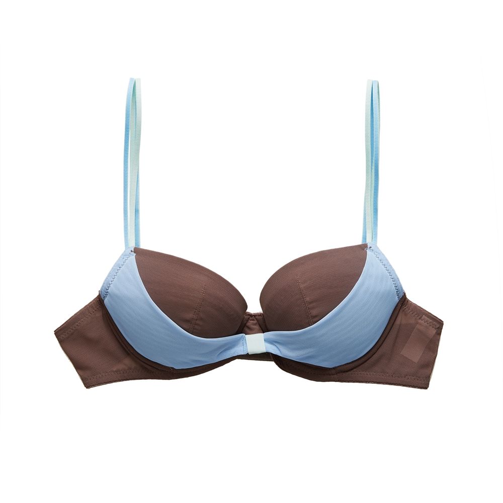 Wacoal 華歌爾 【une nana cool】日本內衣-Ribbon Bra B-F罩杯內衣(咖啡)-UB2209BR