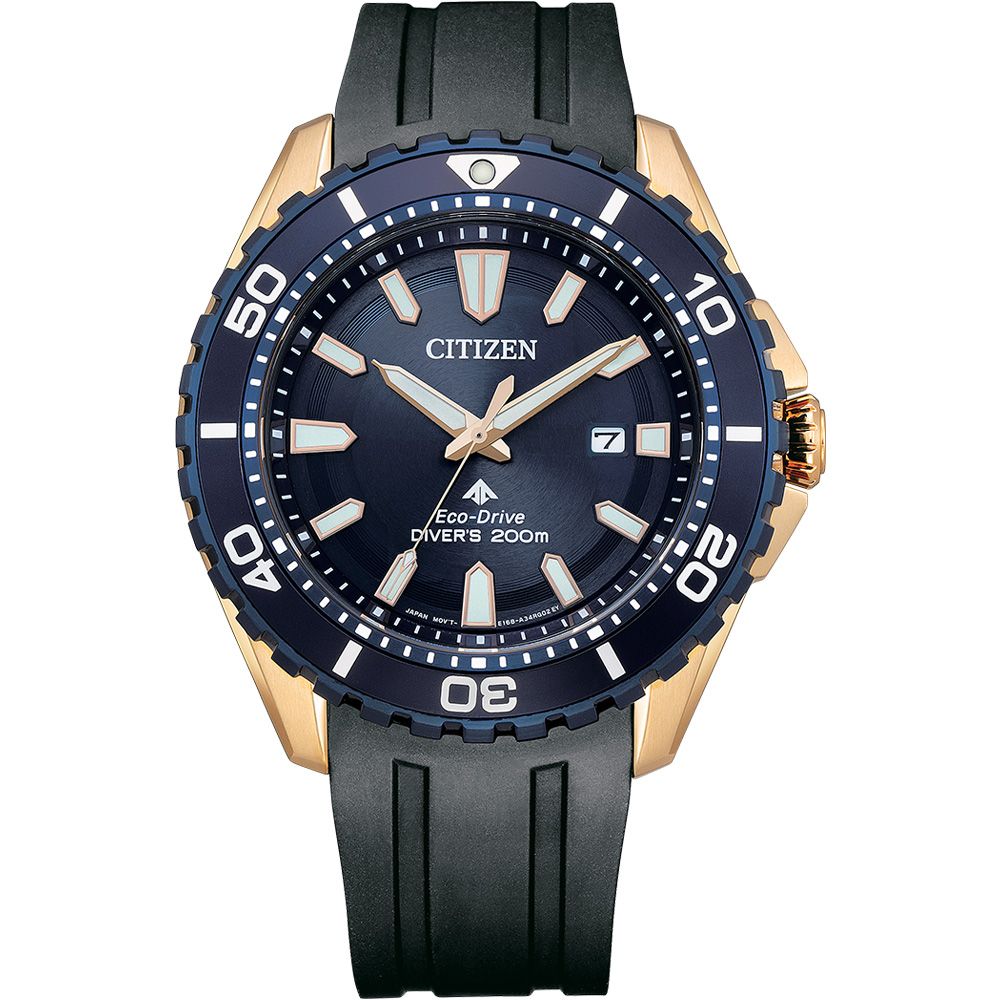 CITIZEN 星辰   PROMASTER 200米潛水光動能男錶(BN0196-01L)44.5mm