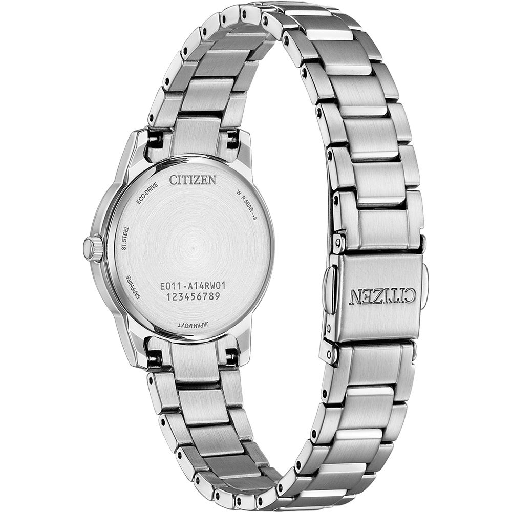 CITIZEN 星辰   Eco-Drive 光動能簡約女錶(EW2318-73A)/27.5mm